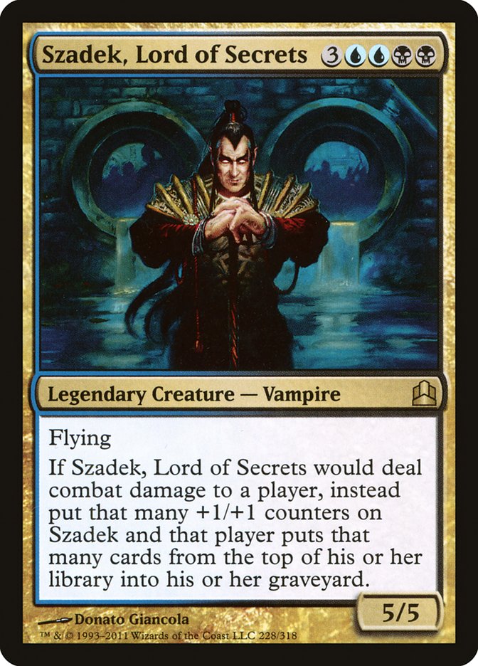 Szadek, Lord of Secrets [Commander 2011] | Impulse Games and Hobbies