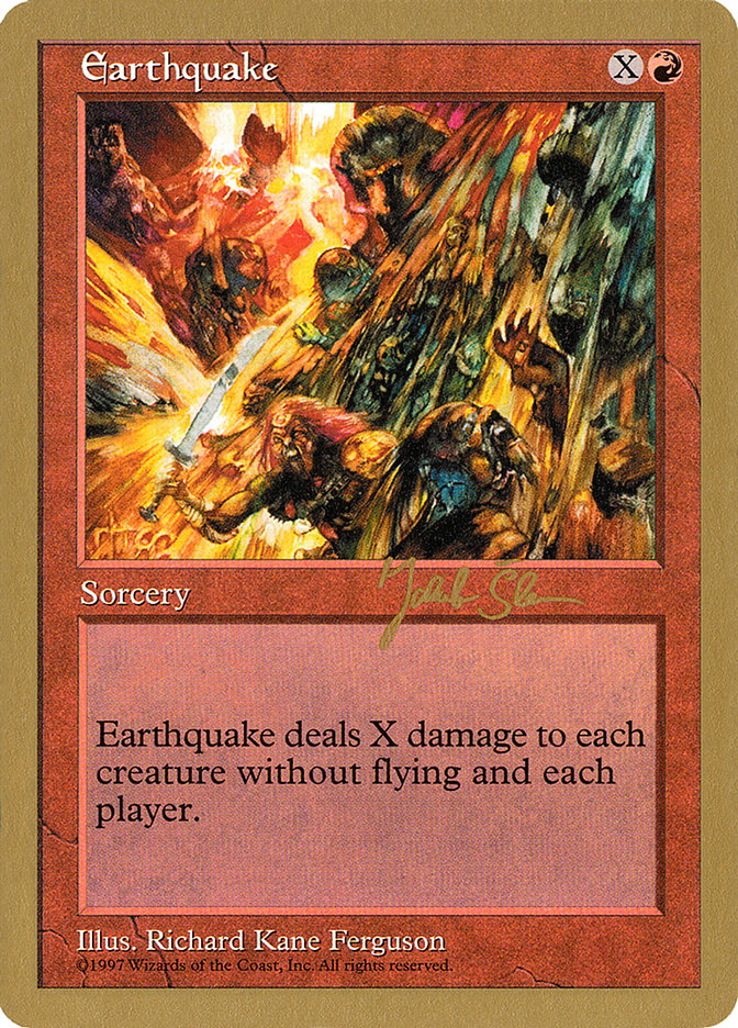 Earthquake (Jakub Slemr) [World Championship Decks 1997] | Impulse Games and Hobbies