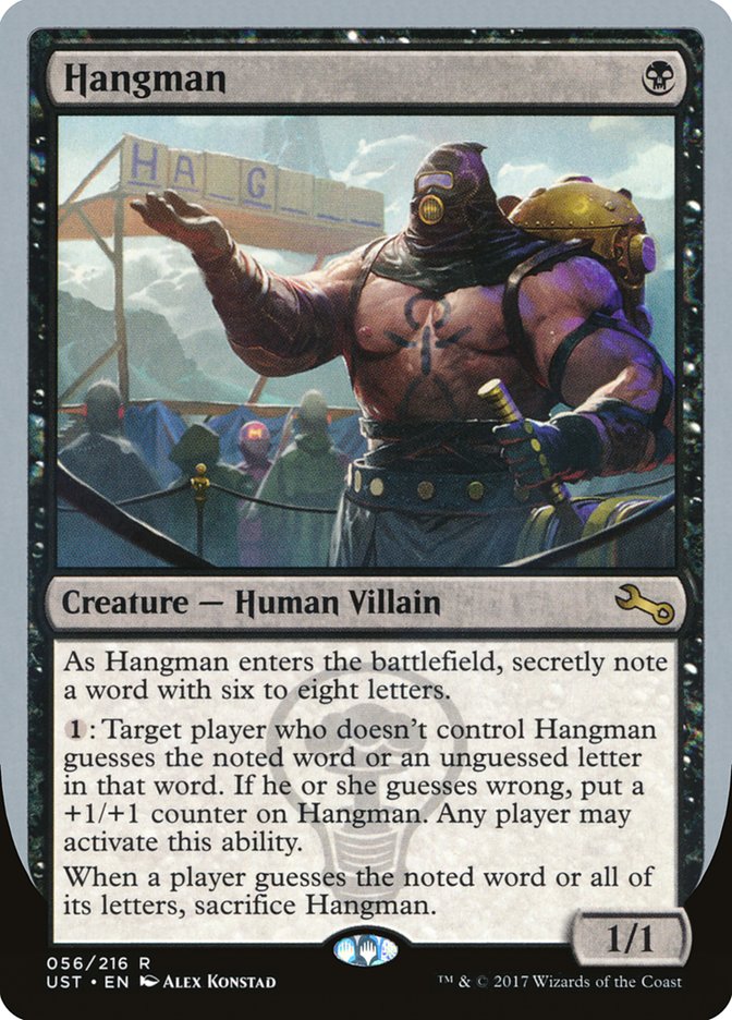 Hangman [Unstable] | Impulse Games and Hobbies