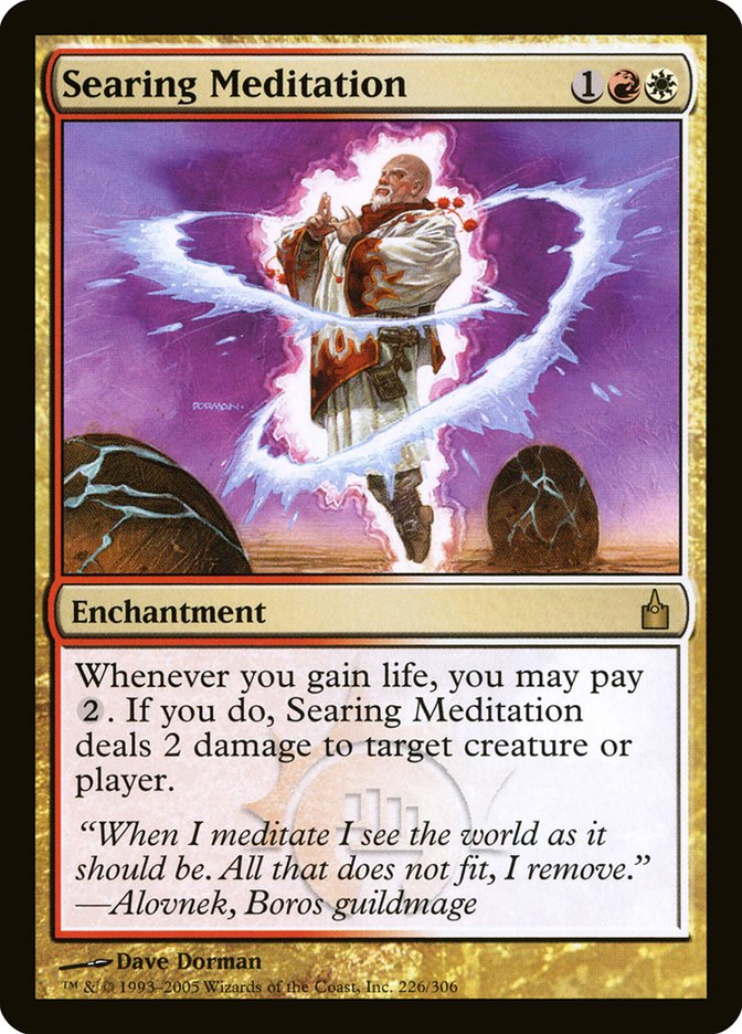 Searing Meditation [Ravnica: City of Guilds] | Impulse Games and Hobbies