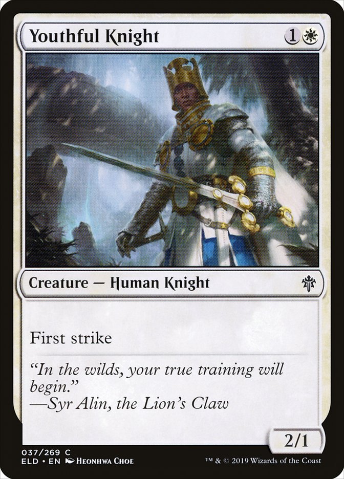 Youthful Knight [Throne of Eldraine] | Impulse Games and Hobbies