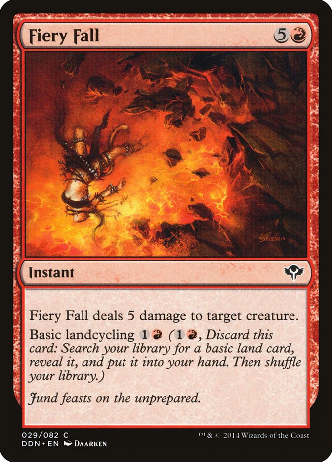 Fiery Fall [Duel Decks: Speed vs. Cunning] | Impulse Games and Hobbies