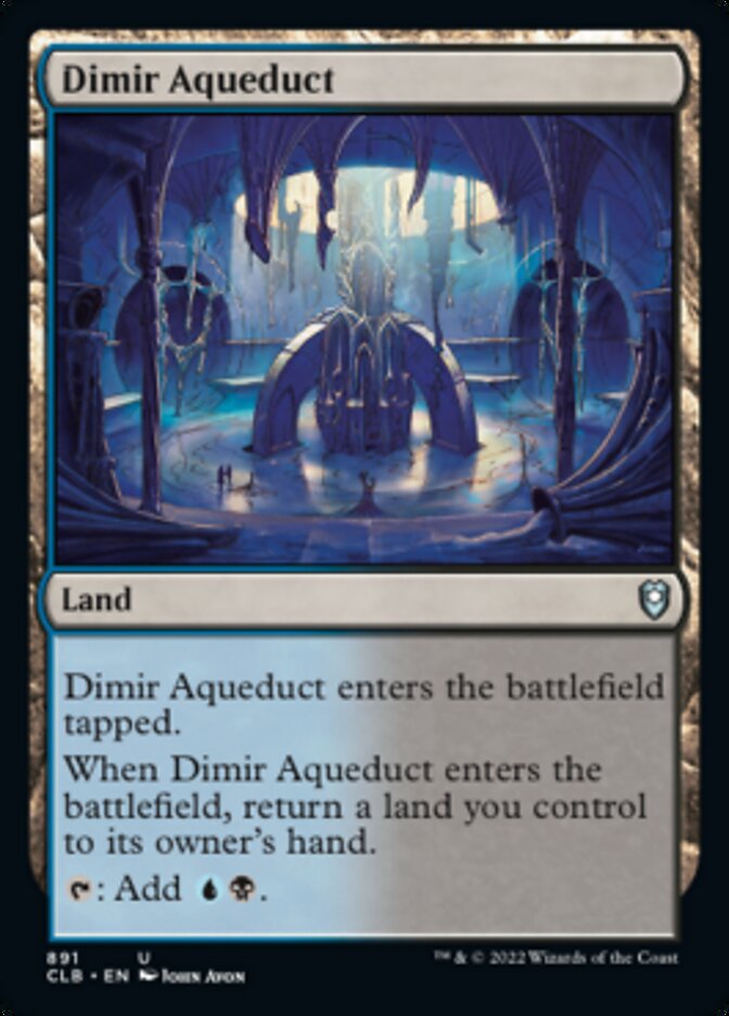 Dimir Aqueduct [Commander Legends: Battle for Baldur's Gate] | Impulse Games and Hobbies