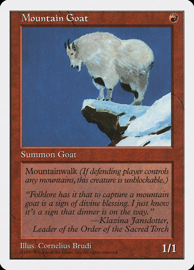 Mountain Goat [Fifth Edition] | Impulse Games and Hobbies