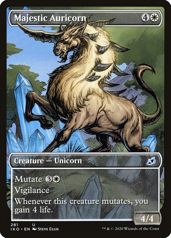 Majestic Auricorn (Showcase) [Ikoria: Lair of Behemoths] | Impulse Games and Hobbies