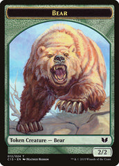 Bear // Spider Double-Sided Token [Commander 2015 Tokens] | Impulse Games and Hobbies