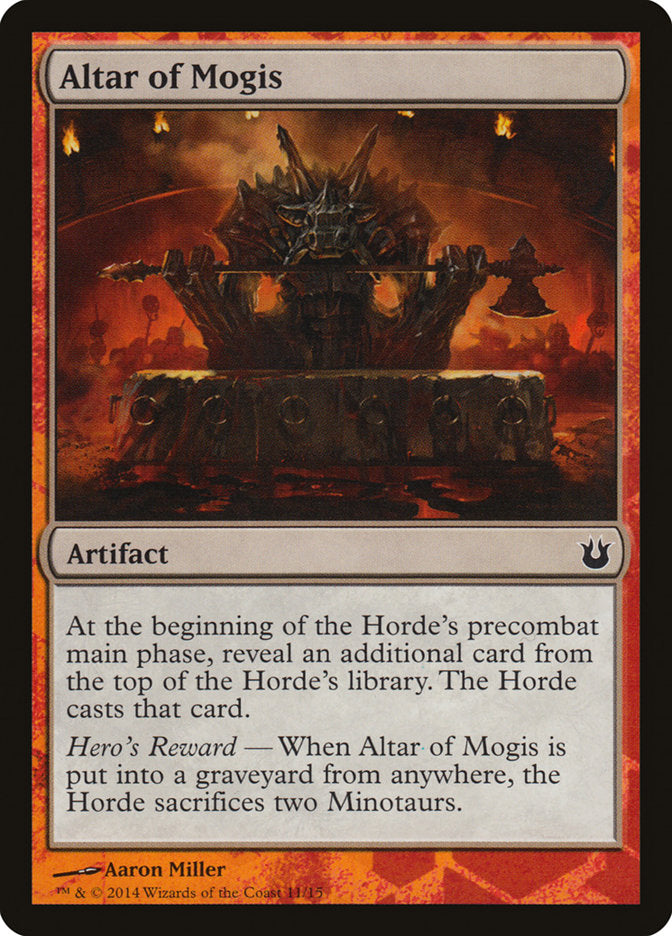 Altar of Mogis [Born of the Gods Battle the Horde] | Impulse Games and Hobbies