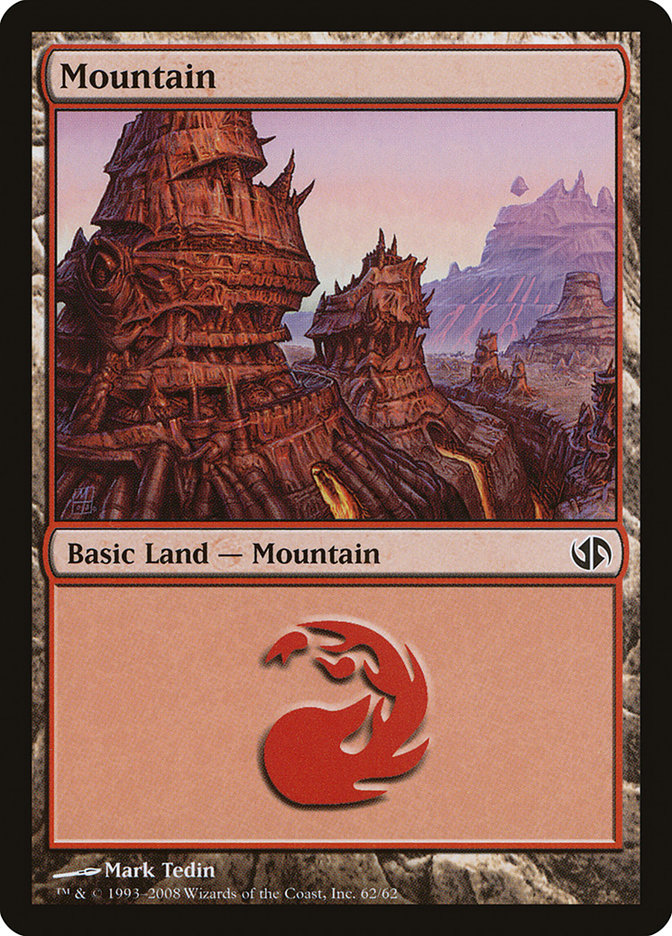Mountain (62) [Duel Decks: Jace vs. Chandra] | Impulse Games and Hobbies