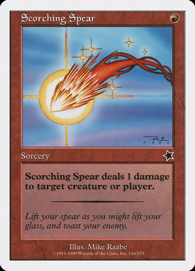 Scorching Spear [Starter 1999] | Impulse Games and Hobbies