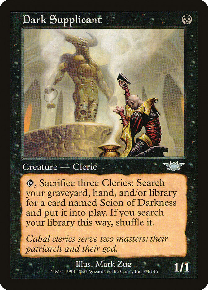 Dark Supplicant [Legions] | Impulse Games and Hobbies