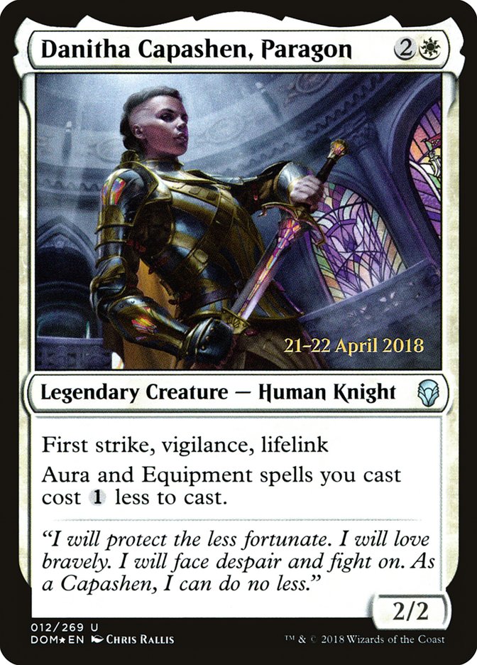 Danitha Capashen, Paragon [Dominaria Prerelease Promos] | Impulse Games and Hobbies