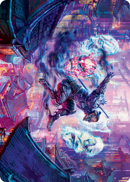 Thousand-Faced Shadow Art Card [Kamigawa: Neon Dynasty Art Series] | Impulse Games and Hobbies