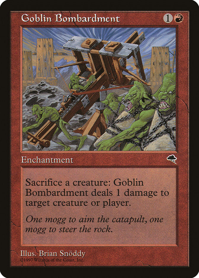 Goblin Bombardment [Tempest] | Impulse Games and Hobbies