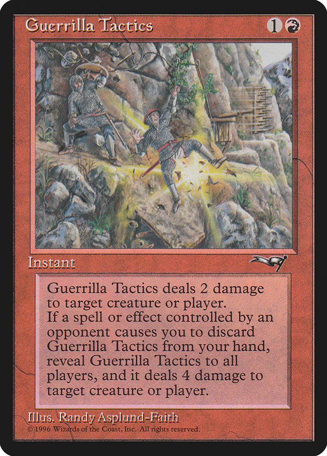 Guerrilla Tactics (Falling) [Alliances] | Impulse Games and Hobbies