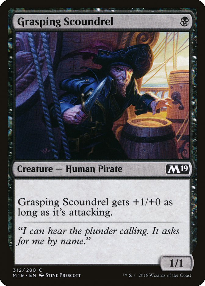 Grasping Scoundrel [Core Set 2019] | Impulse Games and Hobbies