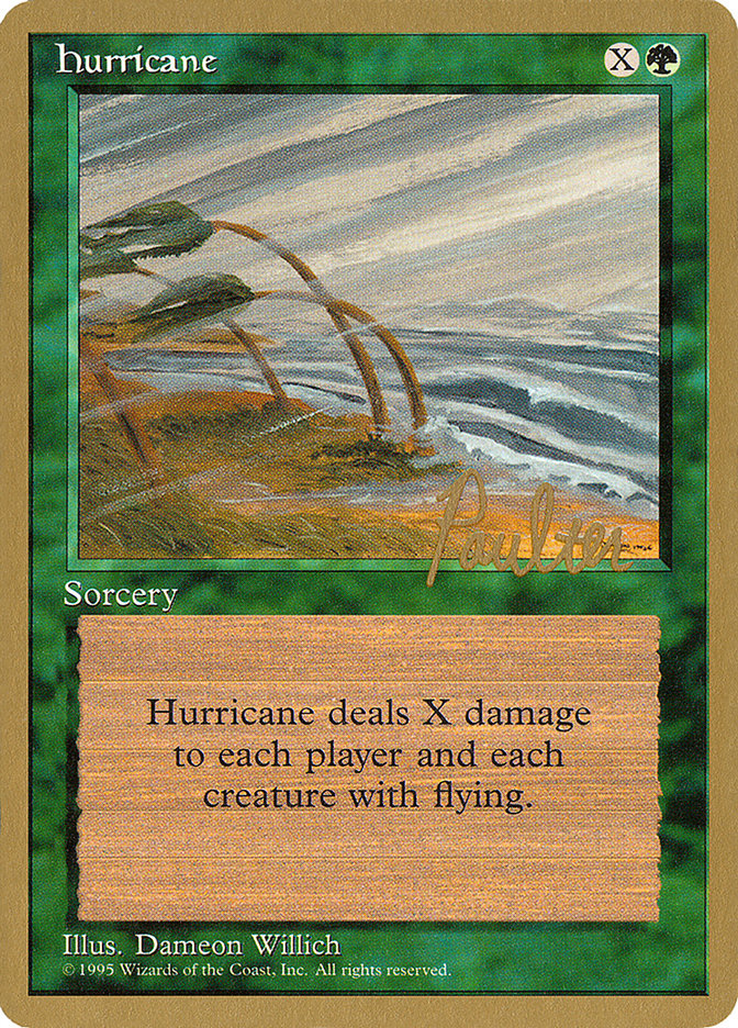 Hurricane (Preston Poulter) [Pro Tour Collector Set] | Impulse Games and Hobbies