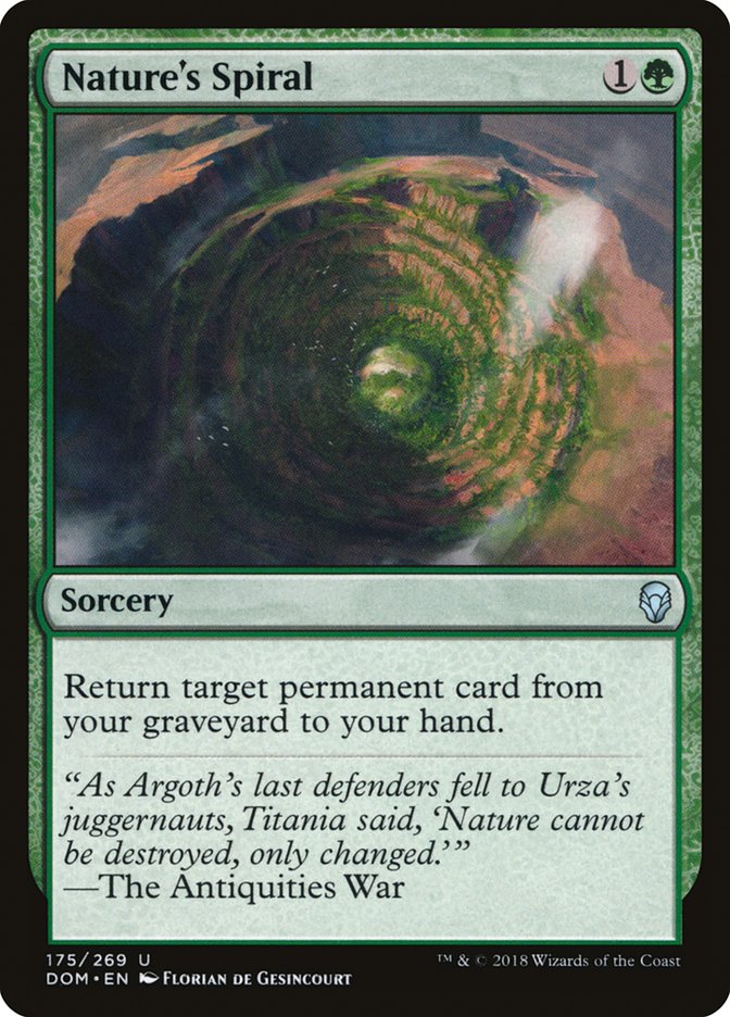 Nature's Spiral [Dominaria] | Impulse Games and Hobbies