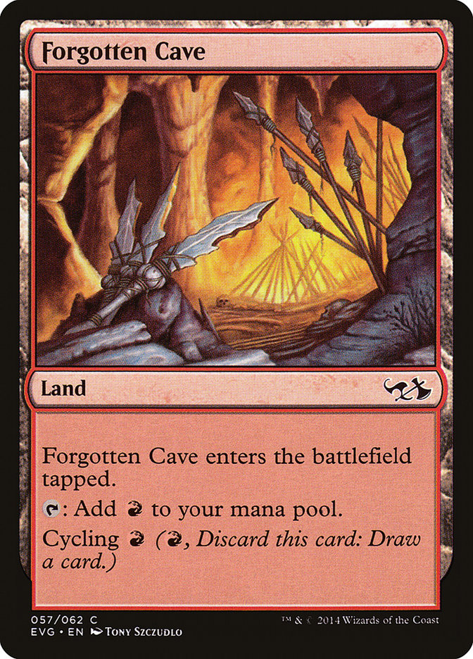 Forgotten Cave (Elves vs. Goblins) [Duel Decks Anthology] | Impulse Games and Hobbies