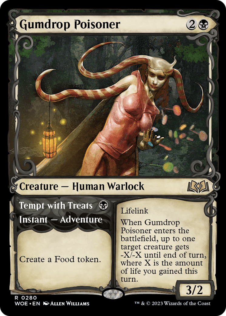 Gumdrop Poisoner // Tempt with Treats (Showcase) [Wilds of Eldraine] | Impulse Games and Hobbies