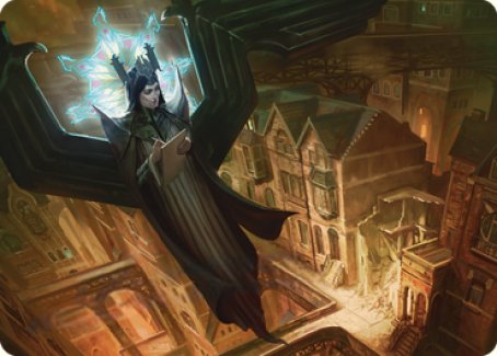 Angelic Sleuth Art Card [Streets of New Capenna Art Series] | Impulse Games and Hobbies