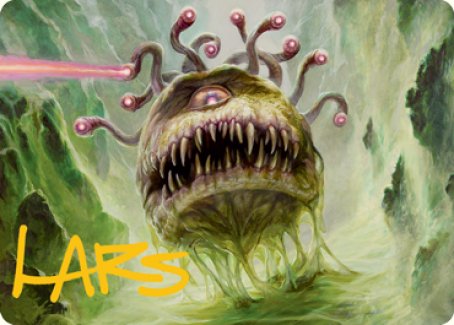 Beholder Art Card (Gold-Stamped Signature) [Dungeons & Dragons: Adventures in the Forgotten Realms Art Series] | Impulse Games and Hobbies