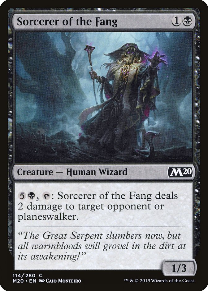 Sorcerer of the Fang [Core Set 2020] | Impulse Games and Hobbies