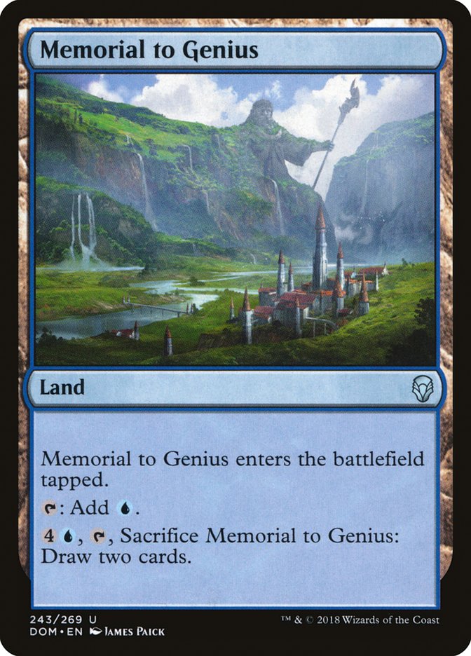 Memorial to Genius [Dominaria] | Impulse Games and Hobbies