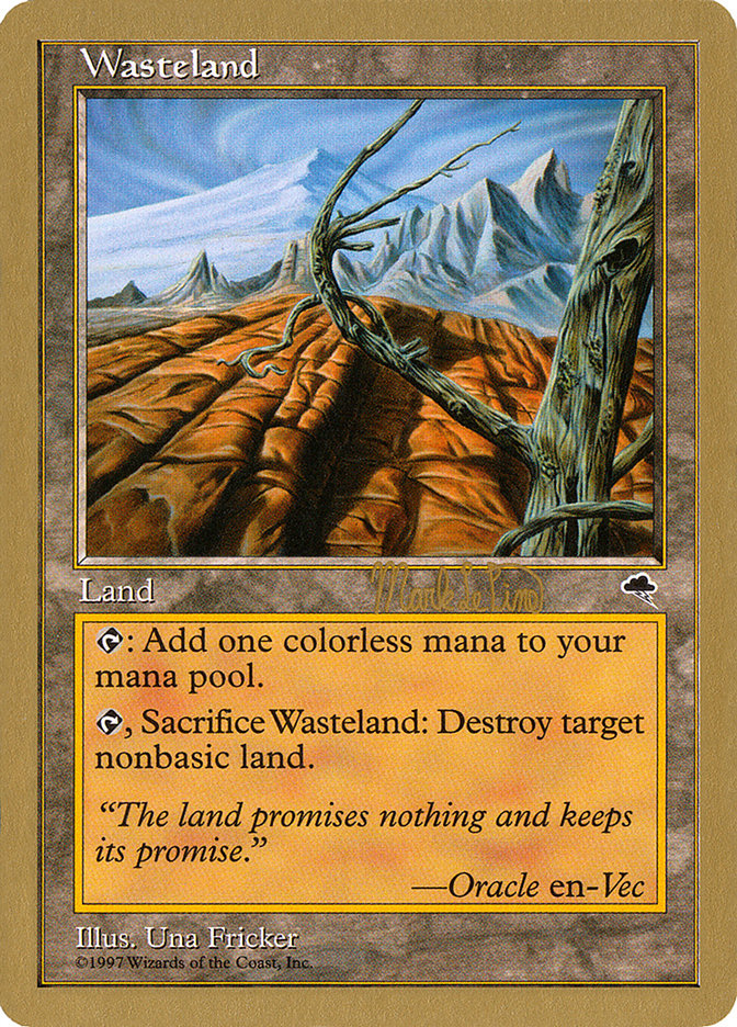 Wasteland (Mark Le Pine) [World Championship Decks 1999] | Impulse Games and Hobbies