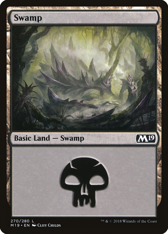 Swamp (270) [Core Set 2019] | Impulse Games and Hobbies