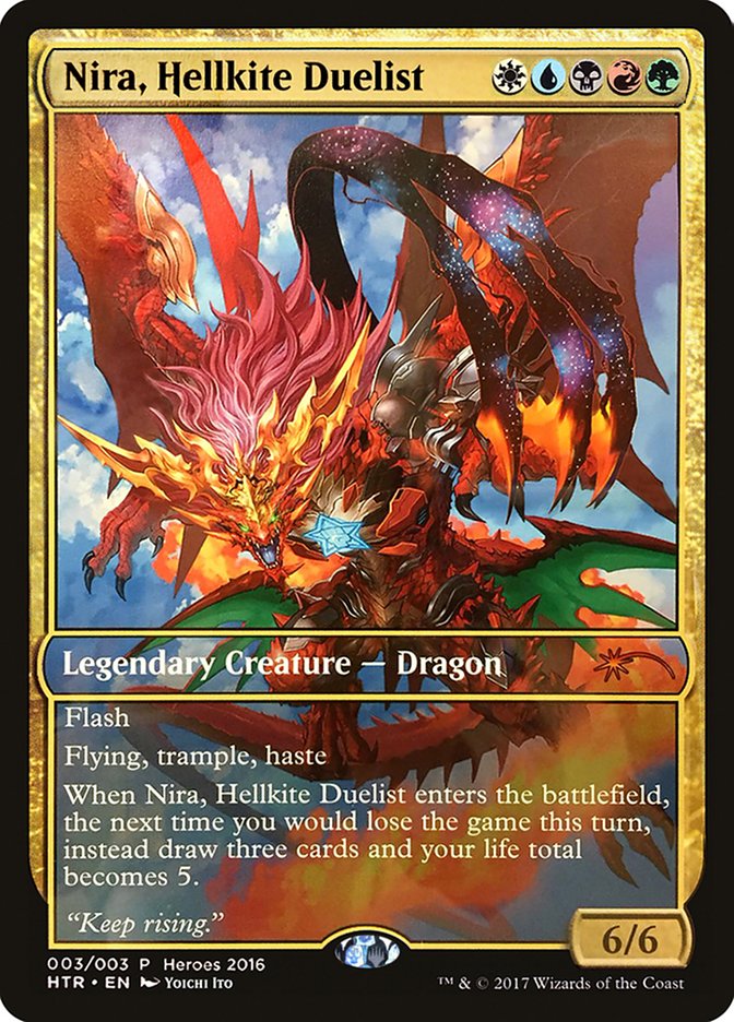 Nira, Hellkite Duelist [Heroes of the Realm] | Impulse Games and Hobbies