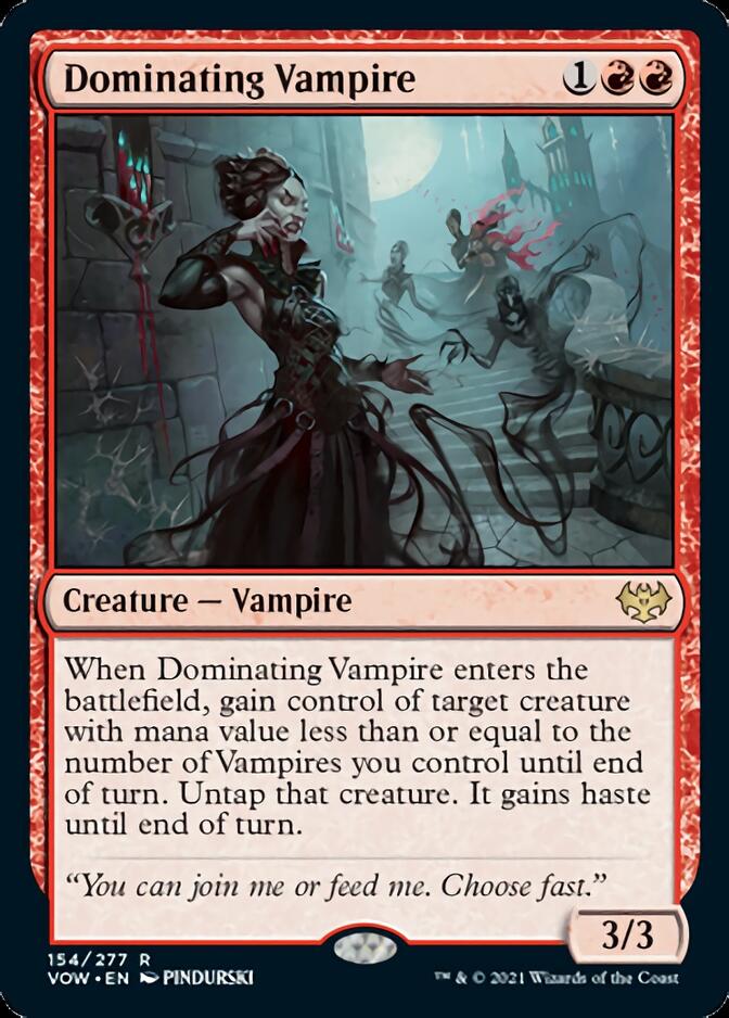 Dominating Vampire [Innistrad: Crimson Vow] | Impulse Games and Hobbies