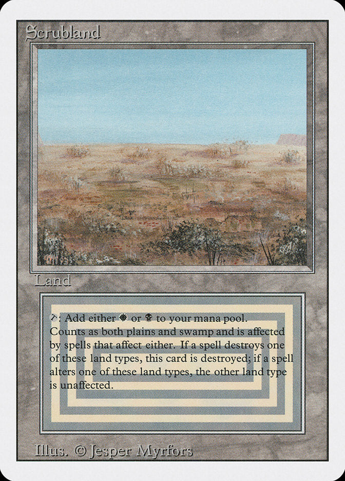 Scrubland [Revised Edition] | Impulse Games and Hobbies