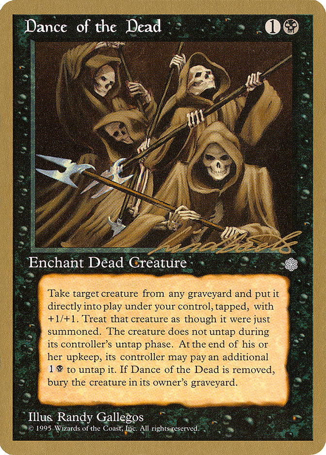 Dance of the Dead (Leon Lindback) [Pro Tour Collector Set] | Impulse Games and Hobbies