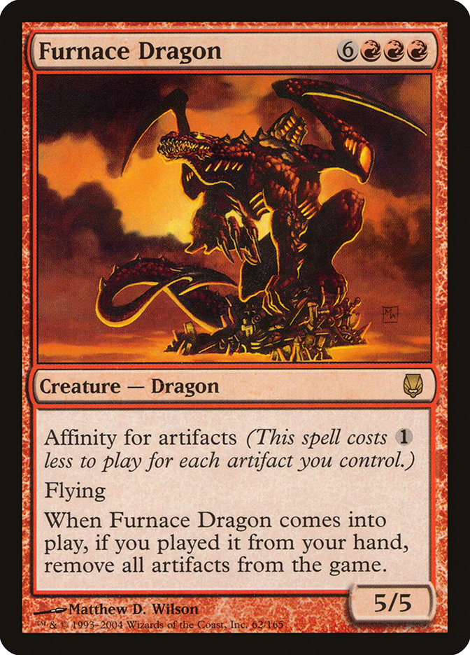 Furnace Dragon [Darksteel] | Impulse Games and Hobbies