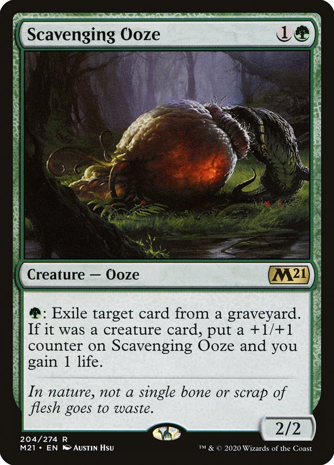 Scavenging Ooze [Core Set 2021] | Impulse Games and Hobbies