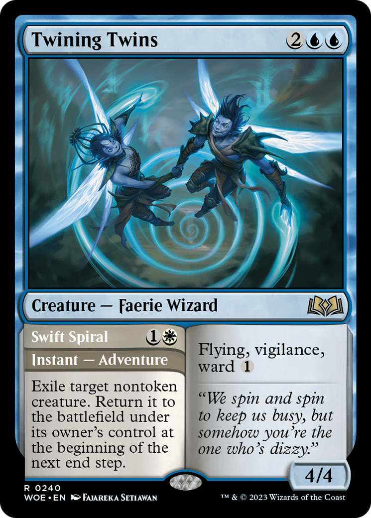 Twining Twins // Swift Spiral [Wilds of Eldraine] | Impulse Games and Hobbies