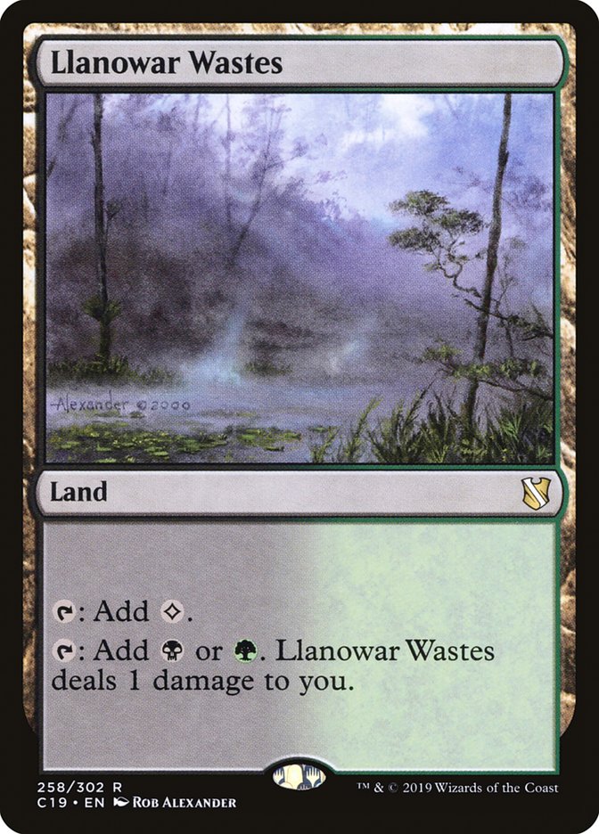 Llanowar Wastes [Commander 2019] | Impulse Games and Hobbies
