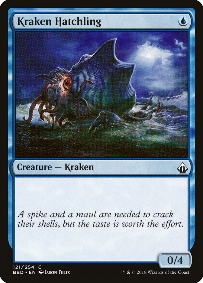 Kraken Hatchling [Battlebond] | Impulse Games and Hobbies