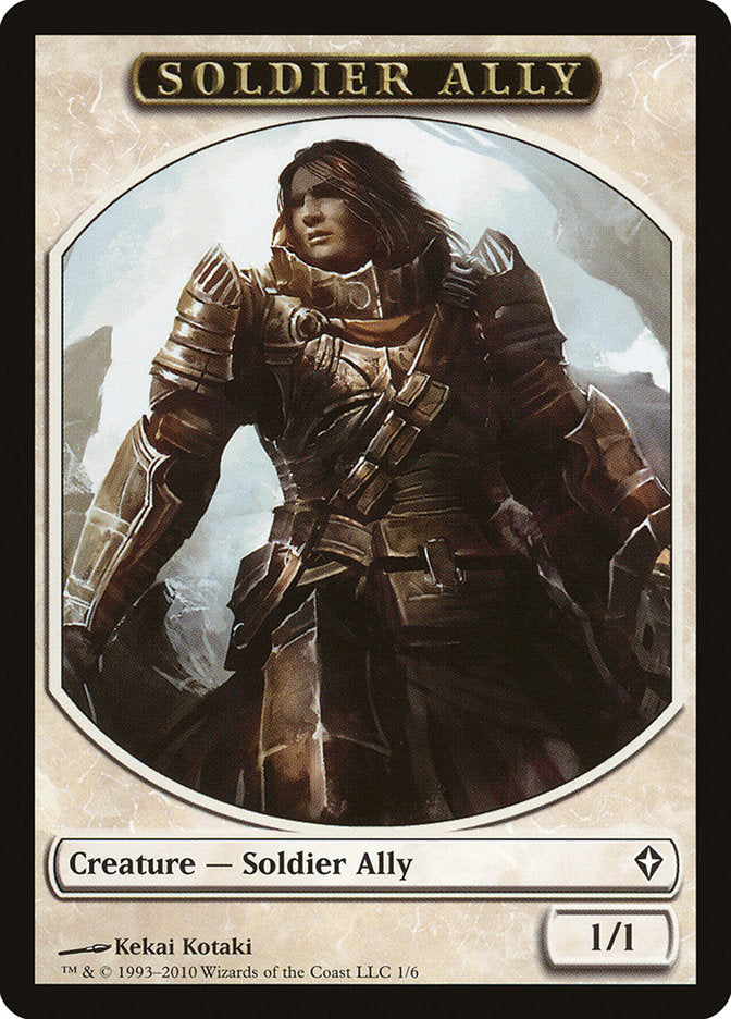 Soldier Ally [Worldwake Tokens] | Impulse Games and Hobbies