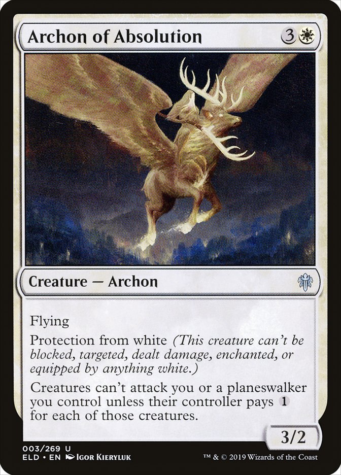 Archon of Absolution [Throne of Eldraine] | Impulse Games and Hobbies