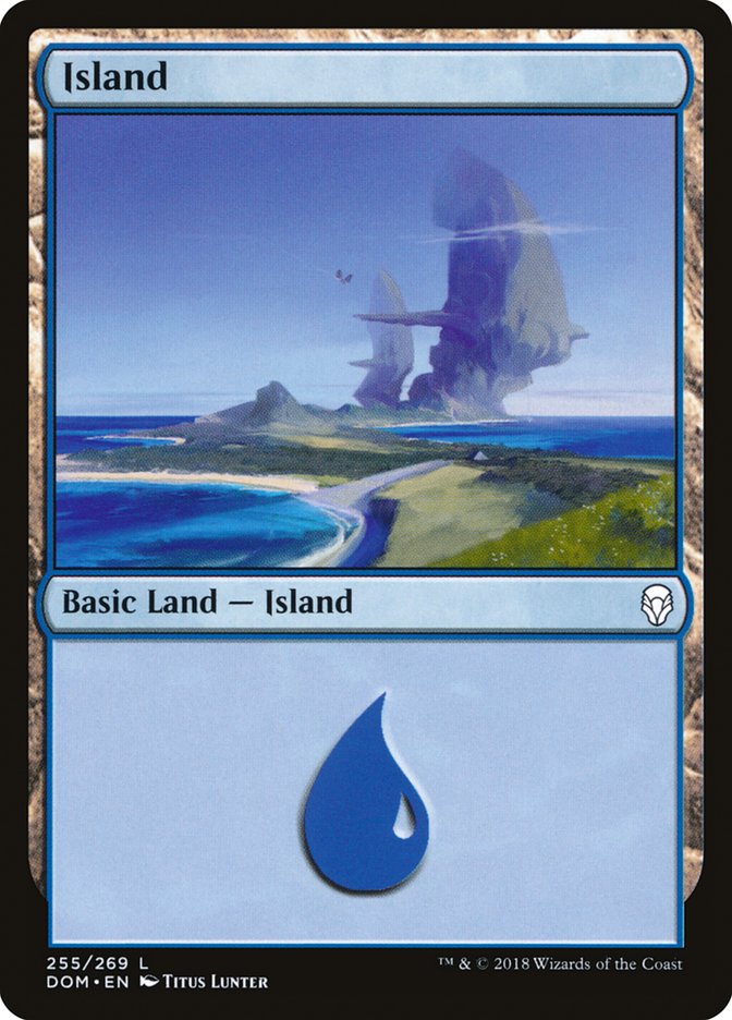 Island (255) [Dominaria] | Impulse Games and Hobbies