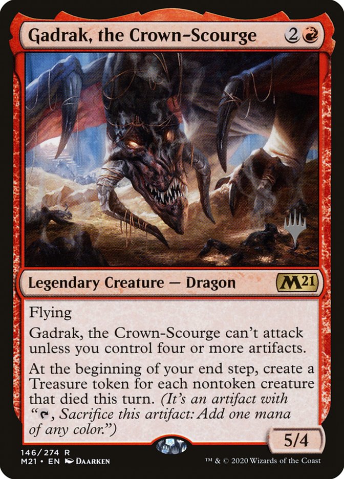 Gadrak, the Crown-Scourge (Promo Pack) [Core Set 2021 Promos] | Impulse Games and Hobbies