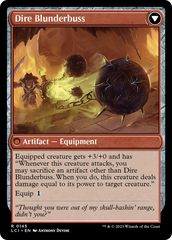 Dire Flail // Dire Blunderbuss [The Lost Caverns of Ixalan Prerelease Cards] | Impulse Games and Hobbies
