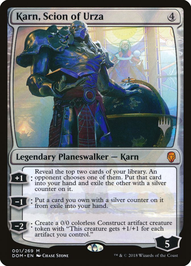 Karn, Scion of Urza (Promo Pack) [Dominaria Promos] | Impulse Games and Hobbies