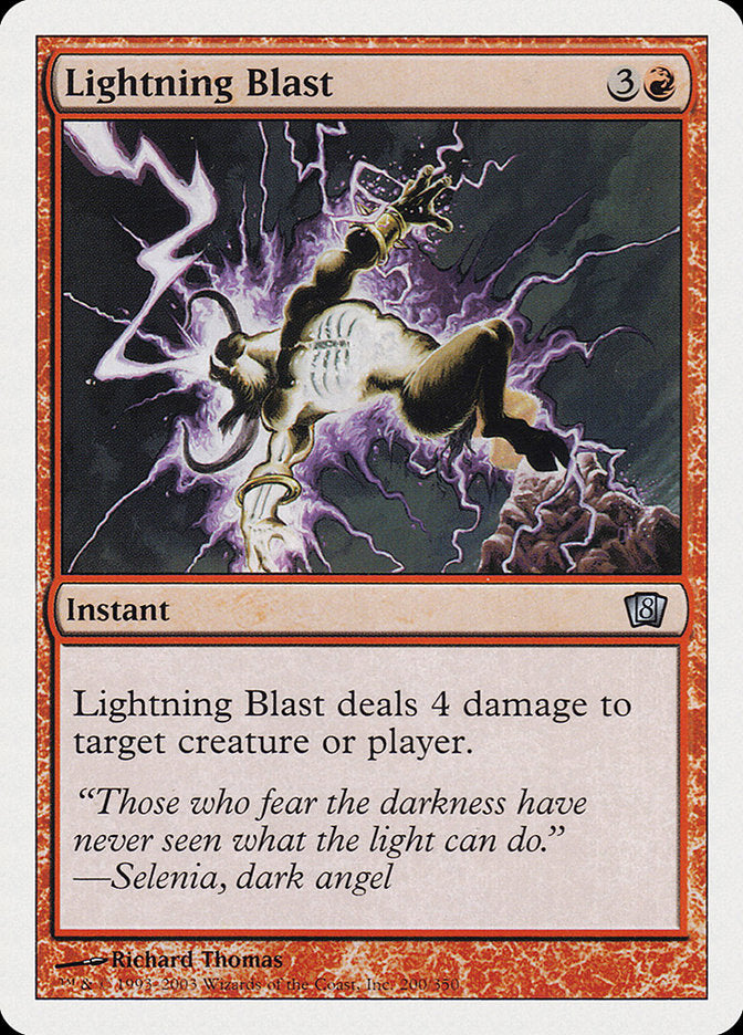 Lightning Blast [Eighth Edition] | Impulse Games and Hobbies