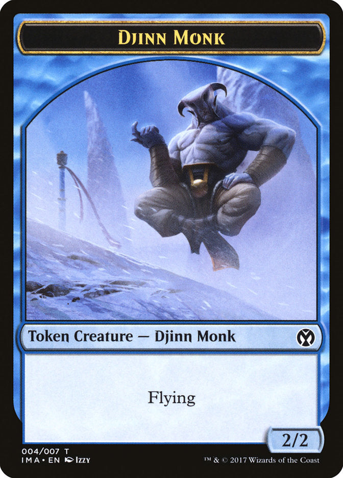 Djinn Monk [Iconic Masters Tokens] | Impulse Games and Hobbies