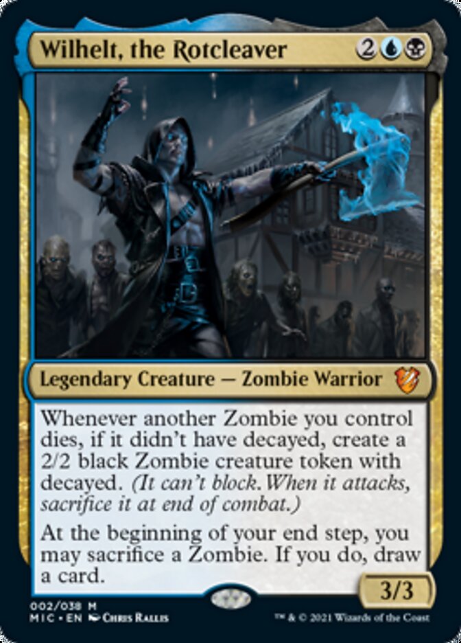 Wilhelt, the Rotcleaver (Display Commander) [Innistrad: Midnight Hunt Commander] | Impulse Games and Hobbies