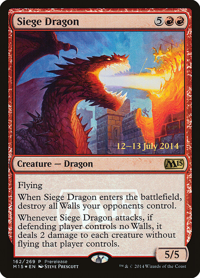 Siege Dragon [Magic 2015 Promos] | Impulse Games and Hobbies