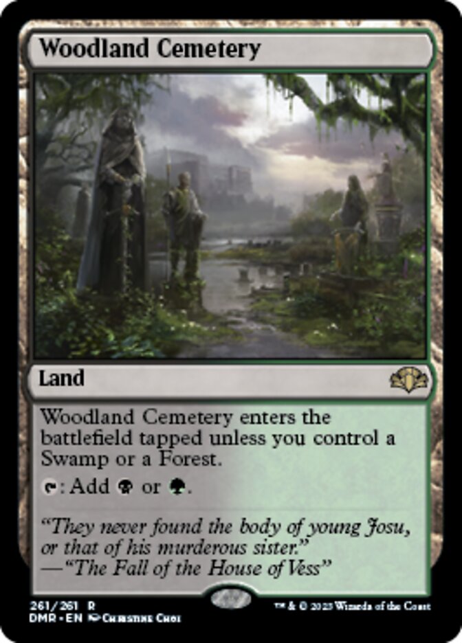 Woodland Cemetery [Dominaria Remastered] | Impulse Games and Hobbies