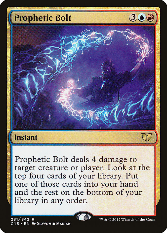 Prophetic Bolt [Commander 2015] | Impulse Games and Hobbies